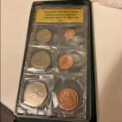 Irish coin set 1971