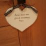Black and white heart plaques Image 5