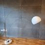Chrome Arched Floor Lamp Image 2