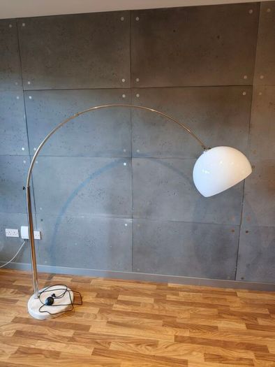 Chrome Arched Floor Lamp