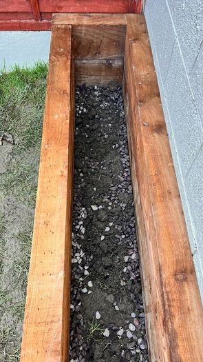 Sleepers Raised Garden Bed Wall Planter