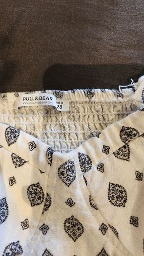 Ladies rompers Blue / white Size 8