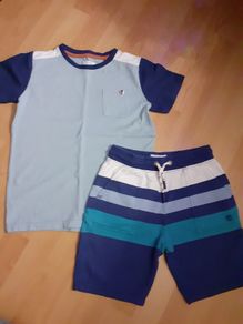 Fatface Shorts &Tshirt 8-9yrs