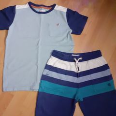 Fatface Shorts &Tshirt 8-9yrs