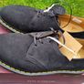 Brand New Dr Martens Made in England Grey Nubuck Leather Shoes - Size 8 UK Image 9