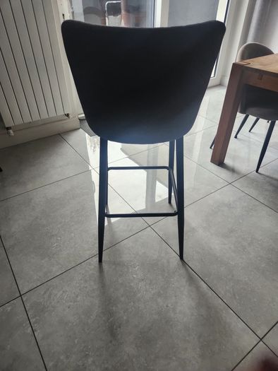 3 x charcoal jysk bar stools