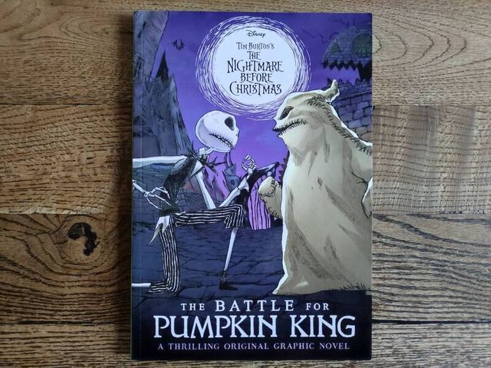 Disney Tim Burton's The Nightmare Before Christmas: The Battle For Pumpkin King, comic book, Age 6+