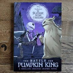 Disney Tim Burton's The Nightmare Before Christmas: The Battle For Pumpkin King, comic book, Age 6+