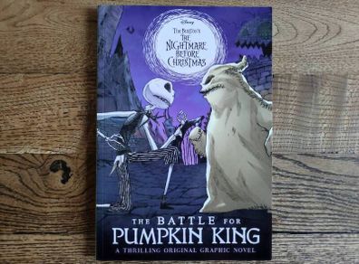Disney Tim Burton's The Nightmare Before Christmas: The Battle For Pumpkin King, comic book, Age 6+