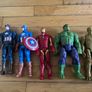 Superhero figures / vehicles /masks / gloves Image 4