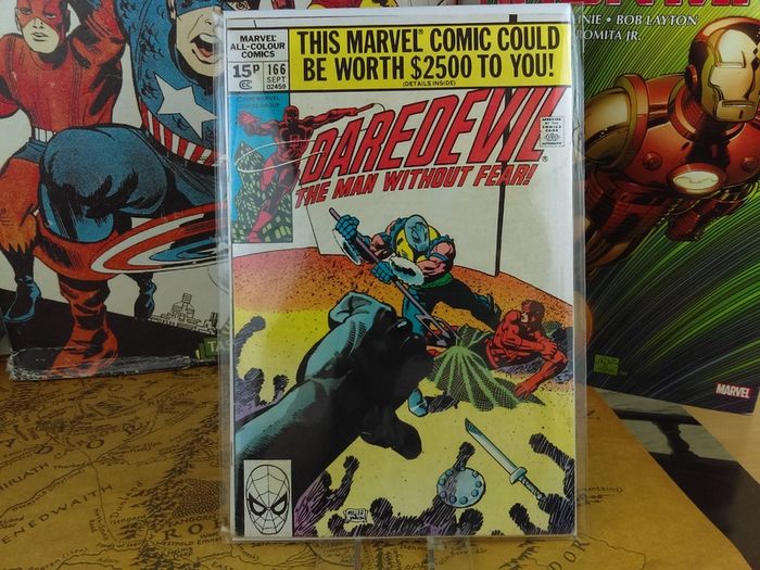 Daredevil #166 ! Bronze Age Comic From 1980 ! Foggy Nelson marries Deborah Harris ! by Marvel !