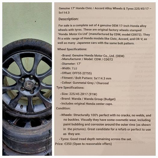 Alloy Wheels &Tyres