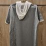 Mens Short Sleeve Hoodie Image 2