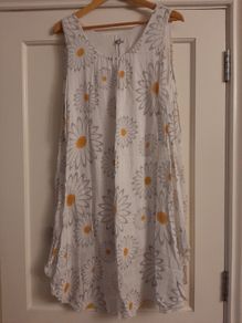 White Floral Dress