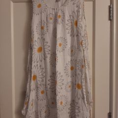 White Floral Dress