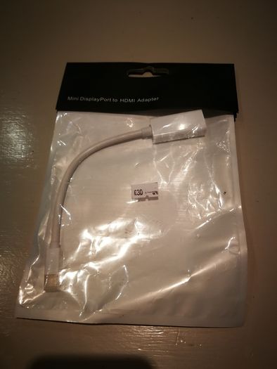 Mini DisplayPort To HDMI Adapter