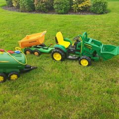 Electric ride on Tractor & Trailers
