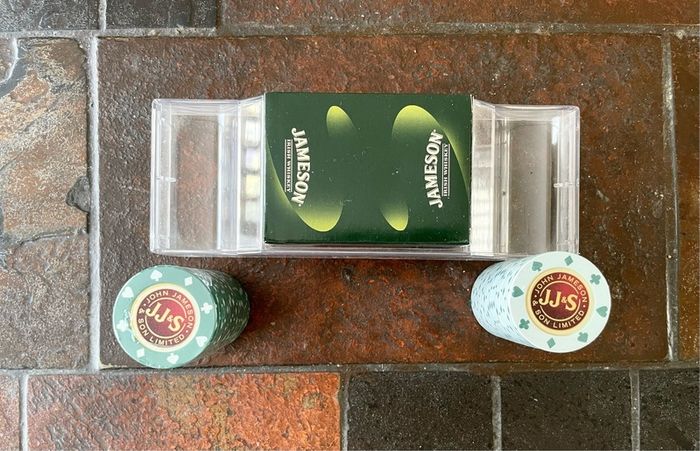Jameson Whiskey Set - Poker Chips/Playing Cards
