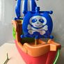 Pirate Ship Playset Pull Along Image 3