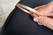 9 ct gold child bracelet