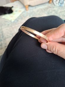 9 ct gold child bracelet