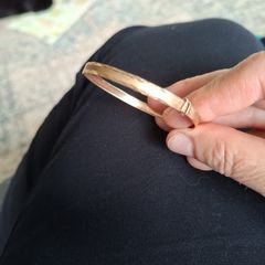 9 ct gold child bracelet