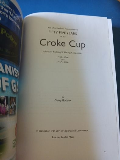 The Croke Cup - Gerry Buckley