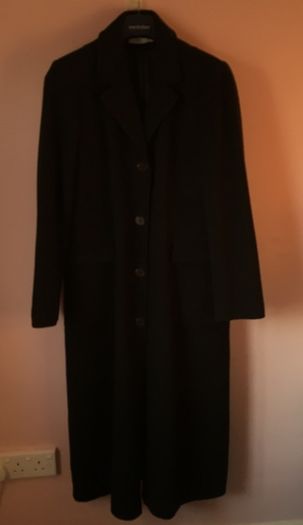 FAIRWEATHER Quality Brand Long Black Coat