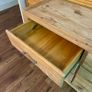 Solid Wood Dressing Table with Huge Mirror - Perfect Condition Image 3