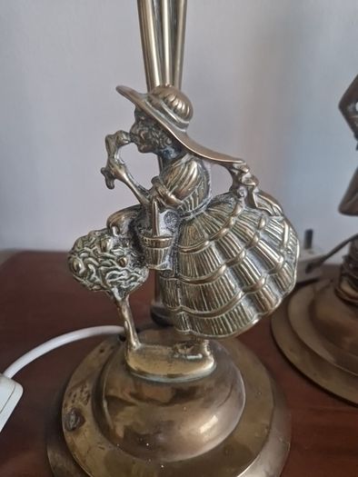 brass lamp base