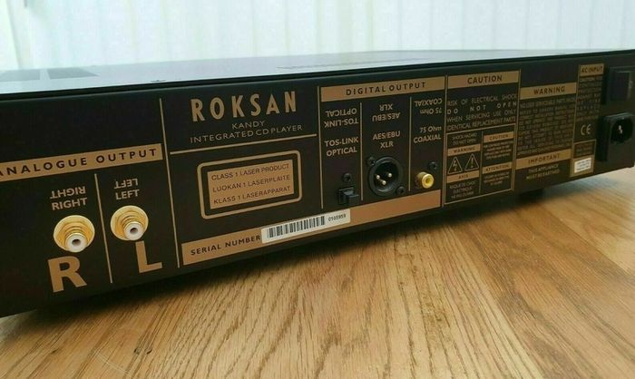 Audiophile Quality ROKSAN KANDY KD-I MKIII CD PLAYER Excellent Condition. and sounds amazing