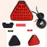 F1 Style Triangle LED Stop Light Rear Third Warning Strobe Lamp Image 7
