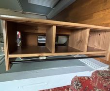Wall coat rack shelf