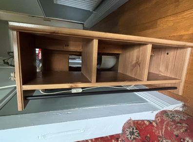 Wall coat rack shelf