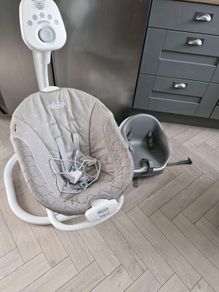 baby swing and chair
