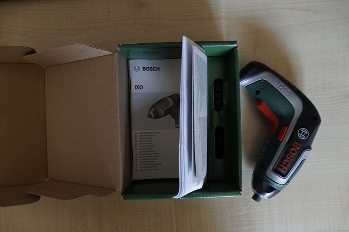 Bosch IXO 7 cordless screwdriver
