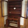 Two-door antique Victorian mahogany bookcase Image 4
