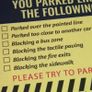 New - Novelty Bad Parking Cards Image 4