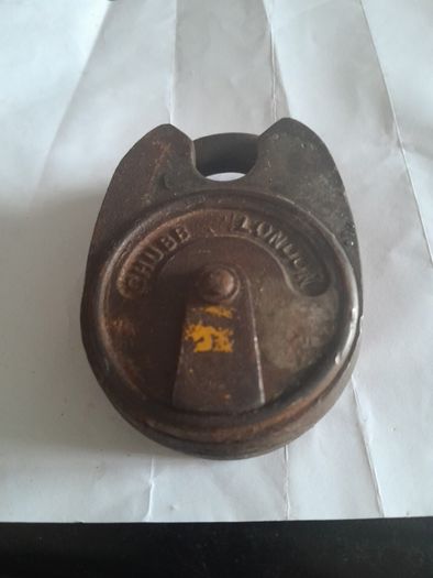 vintage chubb lock