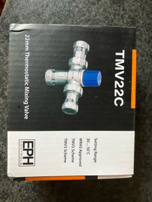 Thermostatic mixer valve 22mm