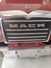Bruder Mack Granite Truck with Low Loader & Digger