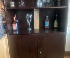 Premium Galo/Ben Mahogany Office Cabinet / Drinks Cabinet / Bookcase - Dublin 4