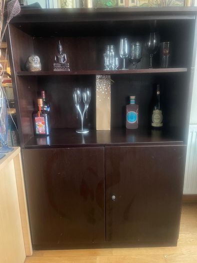 Galo/ben Designer Mahogany Cabinet / Luxury Drinks Cabinet - Dublin 4