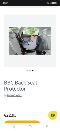 Car seat protector and baby mirror.
