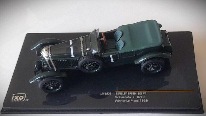 Diecast Model Le Mans Winning Bentley Le Mans 1929 1st - IXO 1:43
