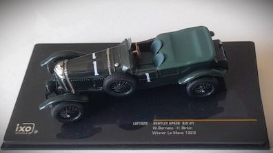 Diecast Model Le Mans Winning Bentley Le Mans 1929 1st - IXO 1:43