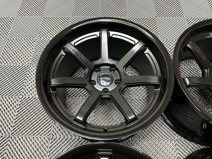 18" Inch Strom DS15 Drift Alloy Wheels 5x114.3 Nissan silvia skyline RX7 MX5 R32 R33 lexus IS200