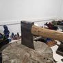 block cutting axe Image 2