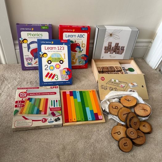 Educational Toys Bundle - Learn Numbers, Letters and Phonics