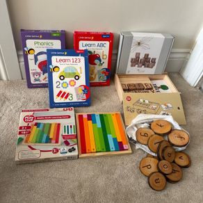 Educational Toys Bundle - Learn Numbers, Letters and Phonics